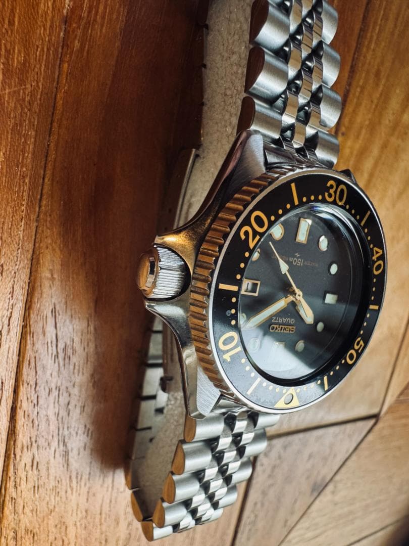 セイコー ダイバーズウォッチ 300m防水