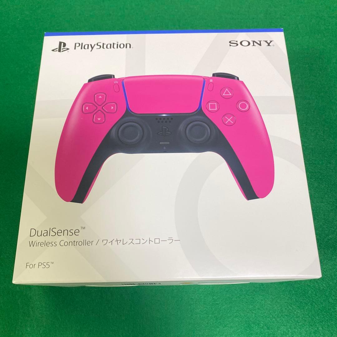 【美品】 Dual Sense ワイヤレスコントローラー ノヴァ ピンク