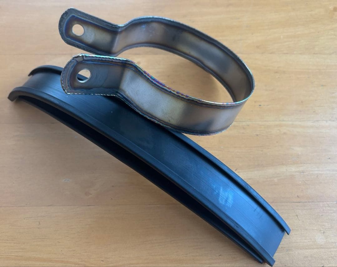 アサヒナレーシング チタン サイレンサー 汎用 差込60.5 Z900RSなど