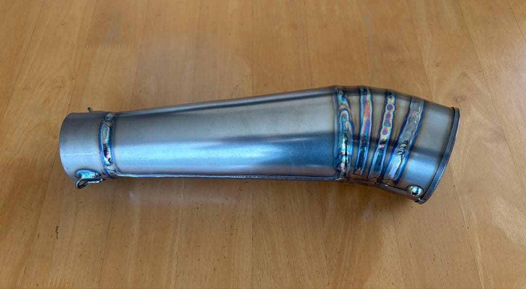 アサヒナレーシング チタン サイレンサー 汎用 差込60.5 Z900RSなど