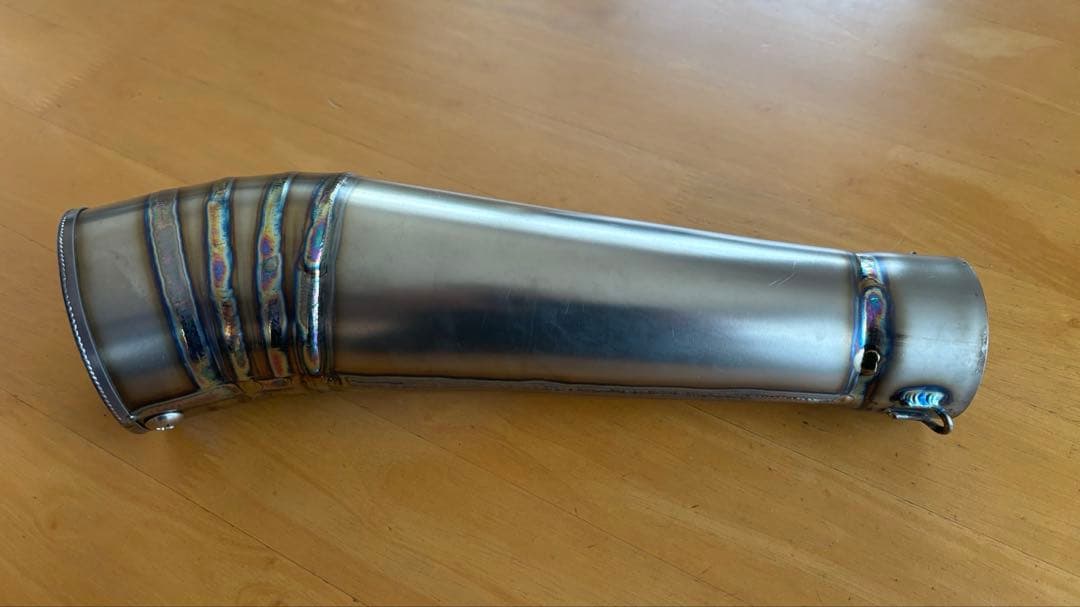 アサヒナレーシング チタン サイレンサー 汎用 差込60.5 Z900RSなど