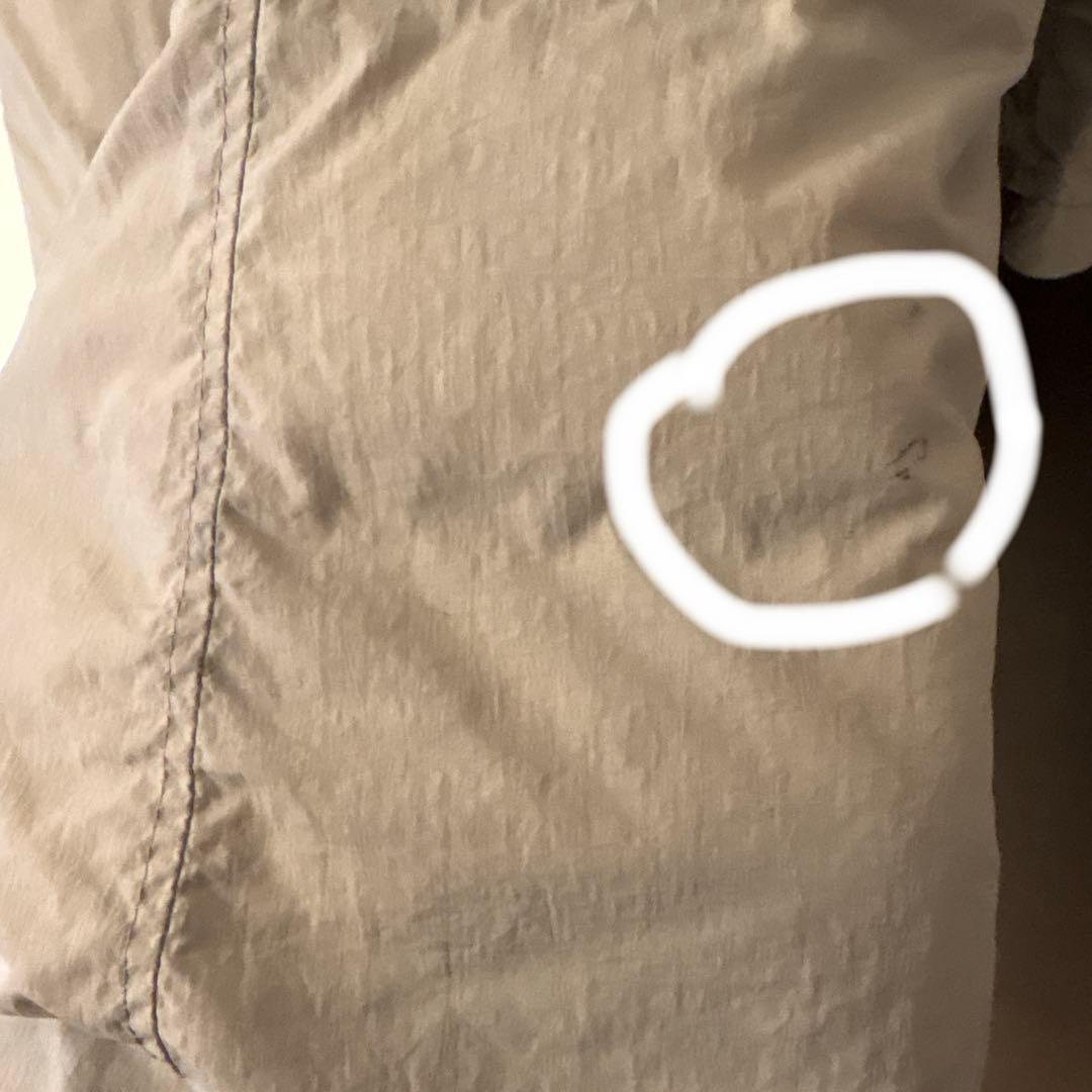 ナンガ　ノーカラーソフトダウンコート　ユニセックス