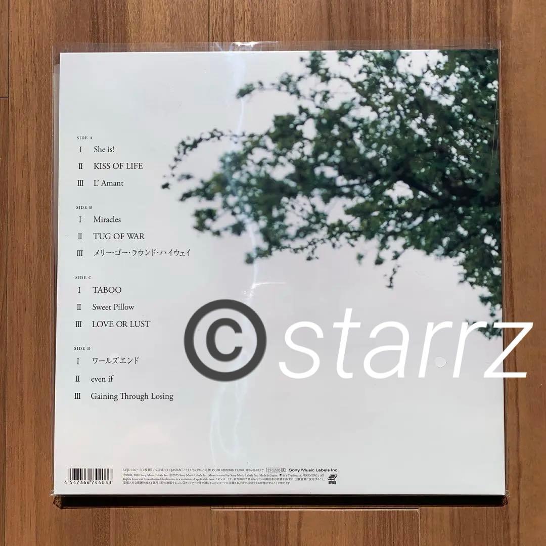 平井堅 gaining through losing LPアナログレコード 1