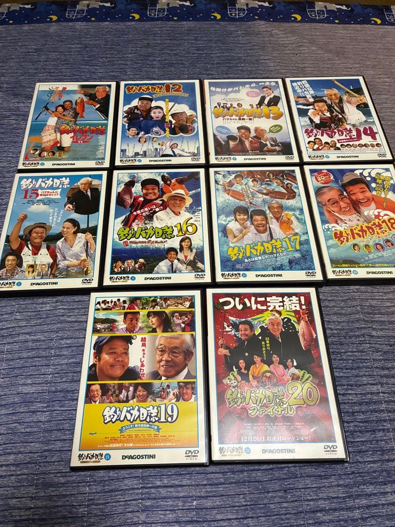 釣りバカ日誌　映画DVDコレクション　全22巻
