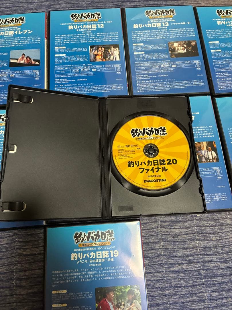 釣りバカ日誌　映画DVDコレクション　全22巻