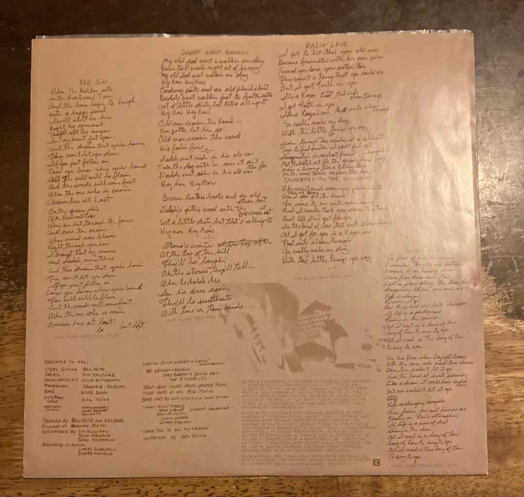 ◾️USオリジナル盤◾️NEIL YOUNG / ニールヤング ◾️Silver &