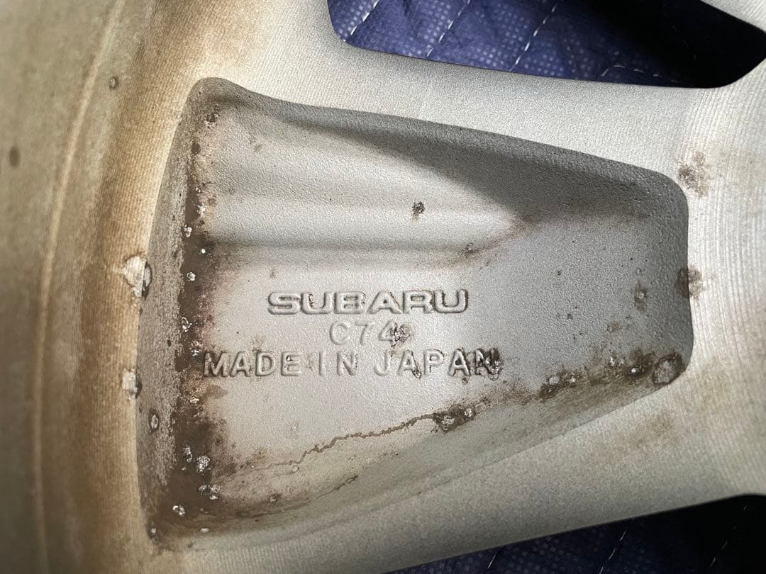 スバル純正　SJフォレスター　17インチ アルミホイール 5スポーク