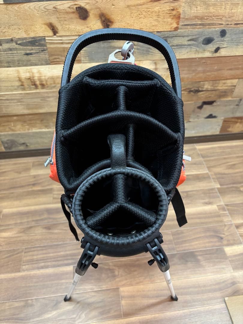 アーミーベースコレクション　 キャディバッグ オレンジ