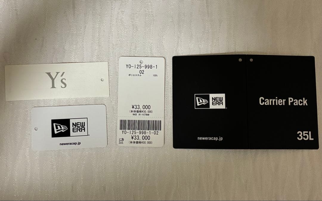 Y's ワイズ× New Era ニューエラ　バックパック　リユック　35L