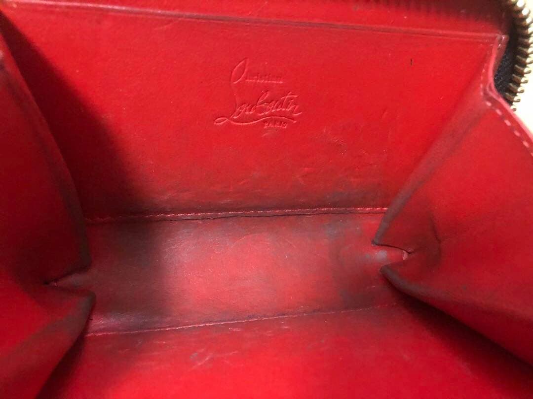 【クリスチャンルブタン】 ヒョウ柄 財布