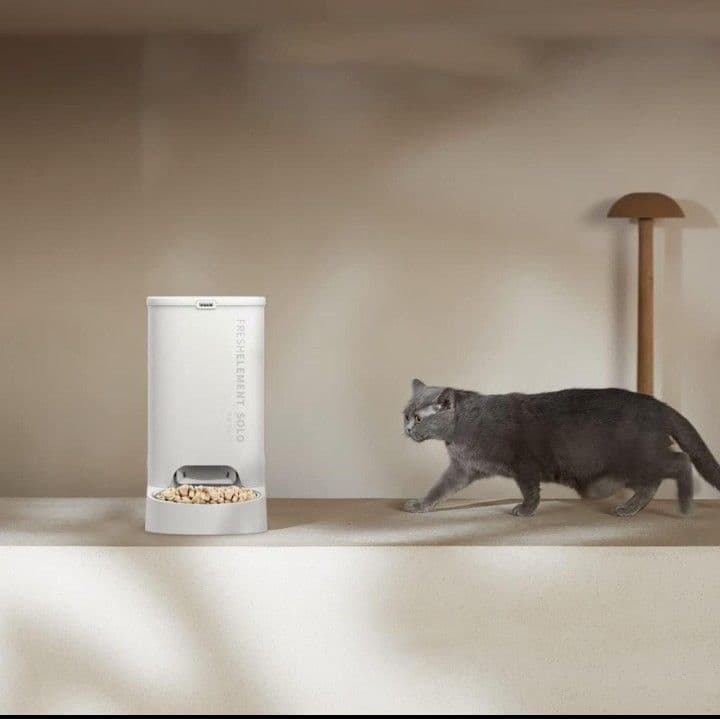 【PETKIT SOLO】自動給餌器 (カメラなし) タイマー式 (ホワイト)