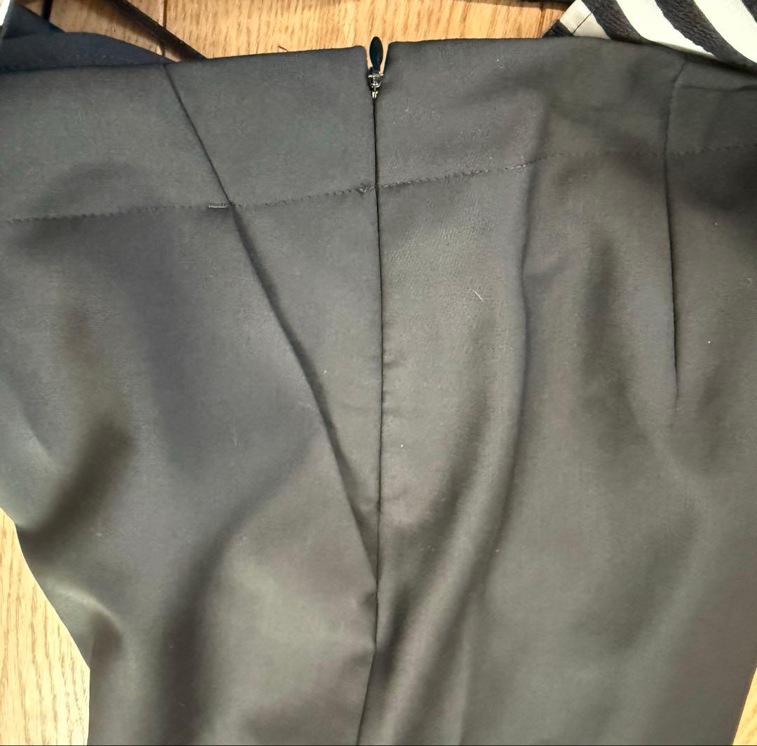 ボーダーアットバルコニー　サロペット