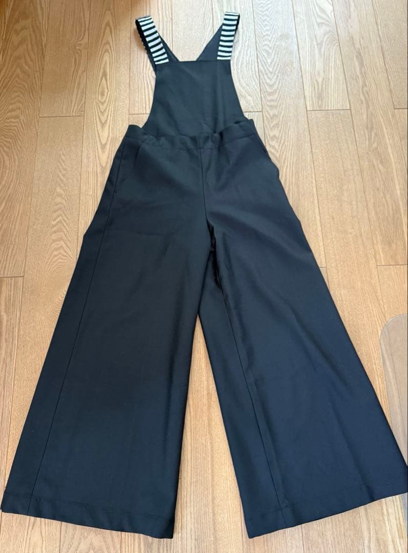 ボーダーアットバルコニー　サロペット