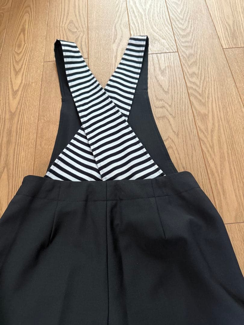 ボーダーアットバルコニー　サロペット