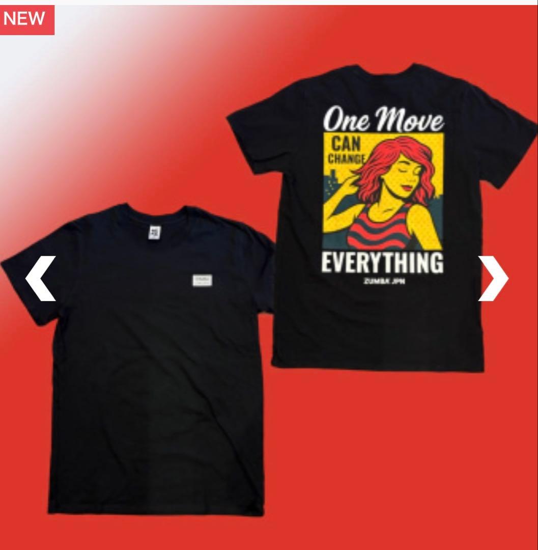 ZUMBA正規品！新品未開封品Japan originalTシャツブラック