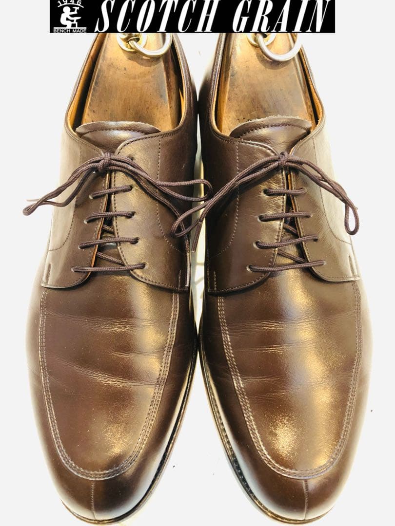 ★超美品★定価40,000円！スコッチグレイン 大きめサイズ 幅広4E