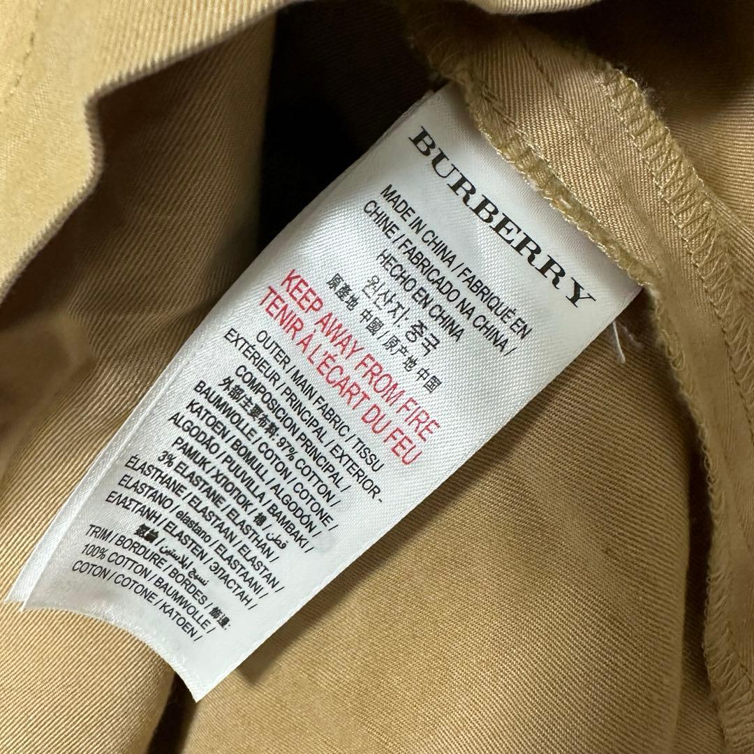 BURBERRY バーバリー　ノースリーブ　トレンチワンピース　トレンチコート