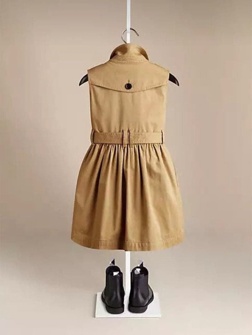 BURBERRY バーバリー　ノースリーブ　トレンチワンピース　トレンチコート