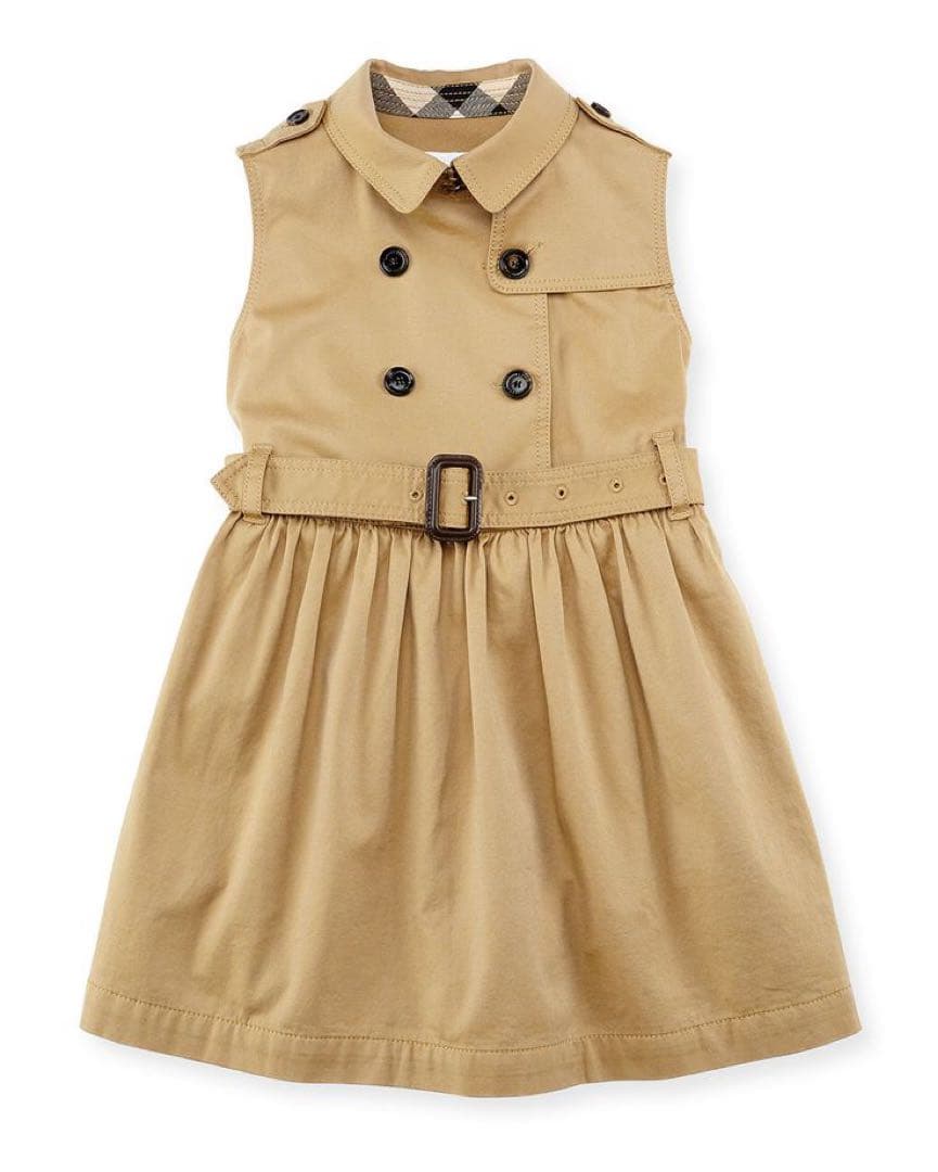 BURBERRY バーバリー　ノースリーブ　トレンチワンピース　トレンチコート