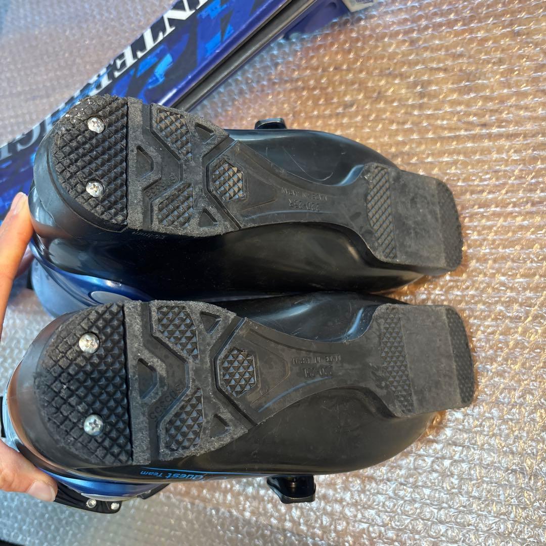 ジュニア　子供　スキーセット　スキーブーツ　Kazama Hart 22cm