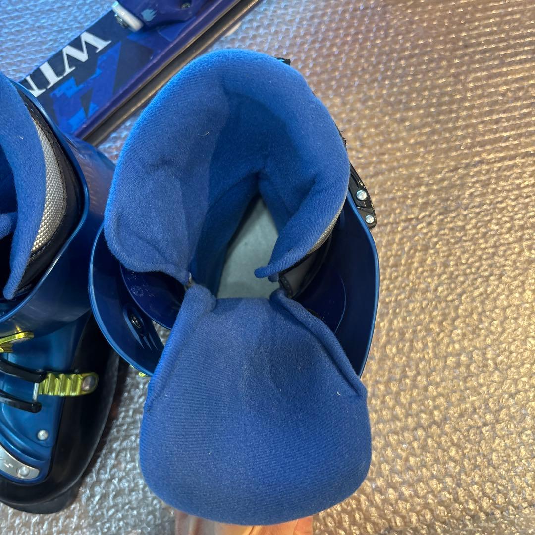 ジュニア　子供　スキーセット　スキーブーツ　Kazama Hart 22cm