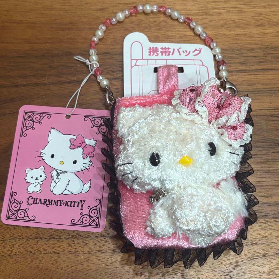 新品 2004年 チャーミーキティ　bagチャーム　小物入