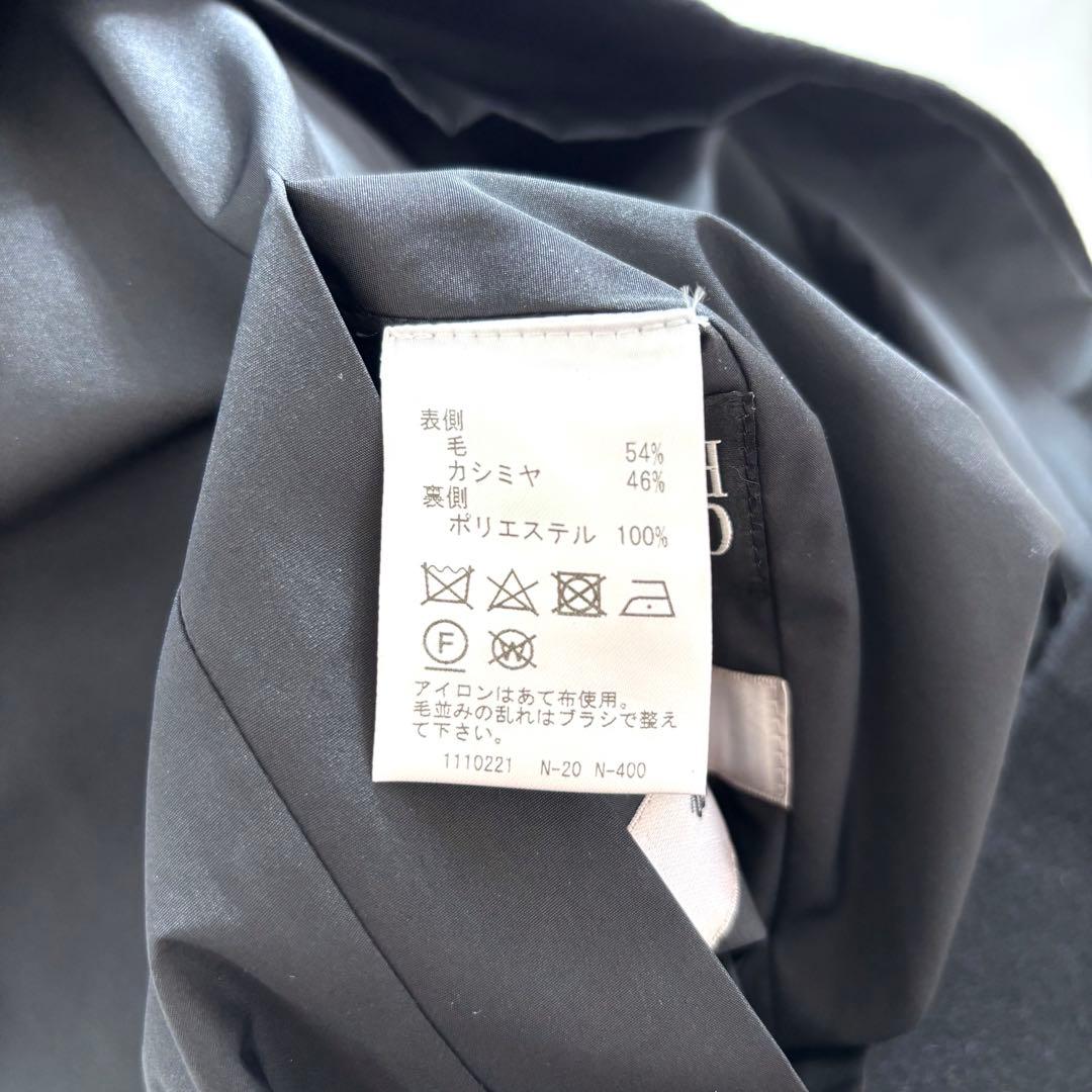 極美品✨レリアン CINZIA ROCCA カシミヤ ウール ブルゾン ブラック