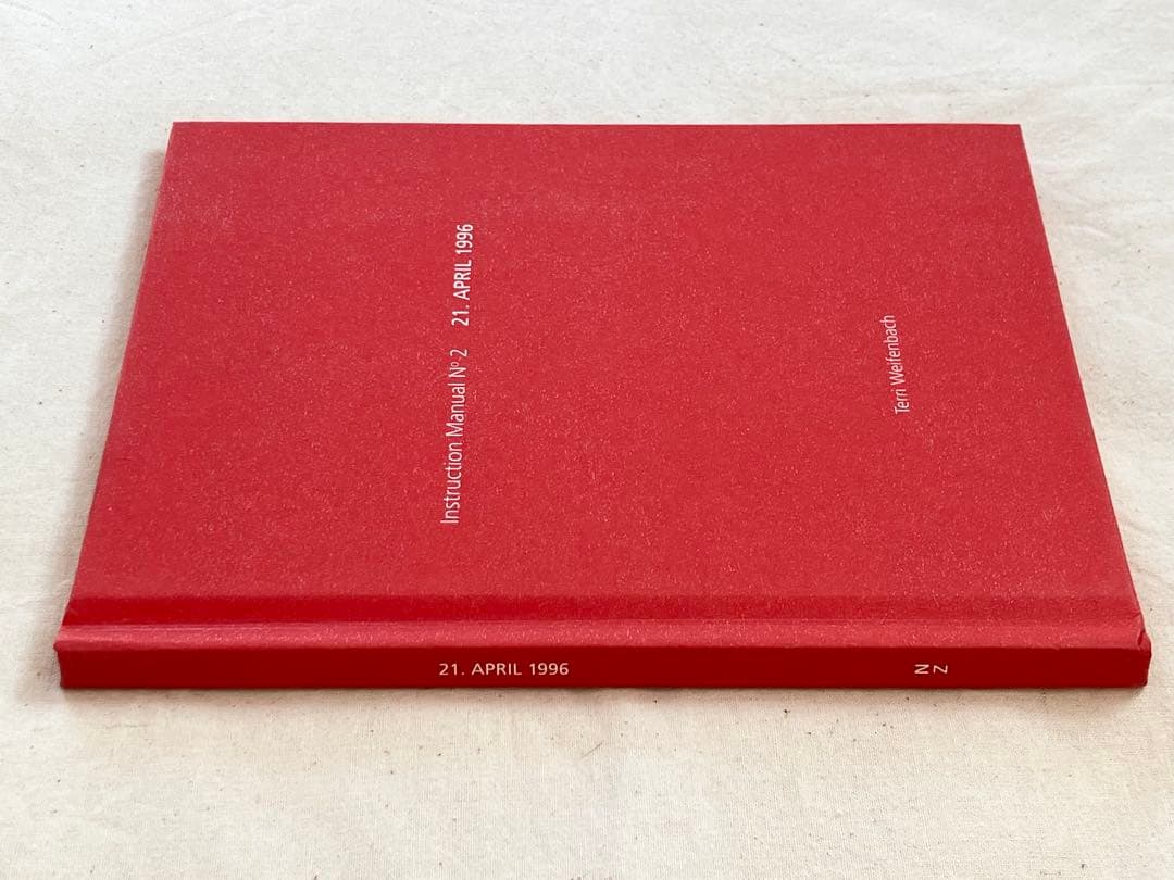洋書 Instruction Manual No.2 Terri Weifenbach