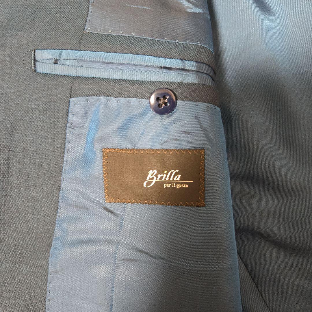 Brilla per il giusto ダークグリーン　スーツ　ドーメル　48