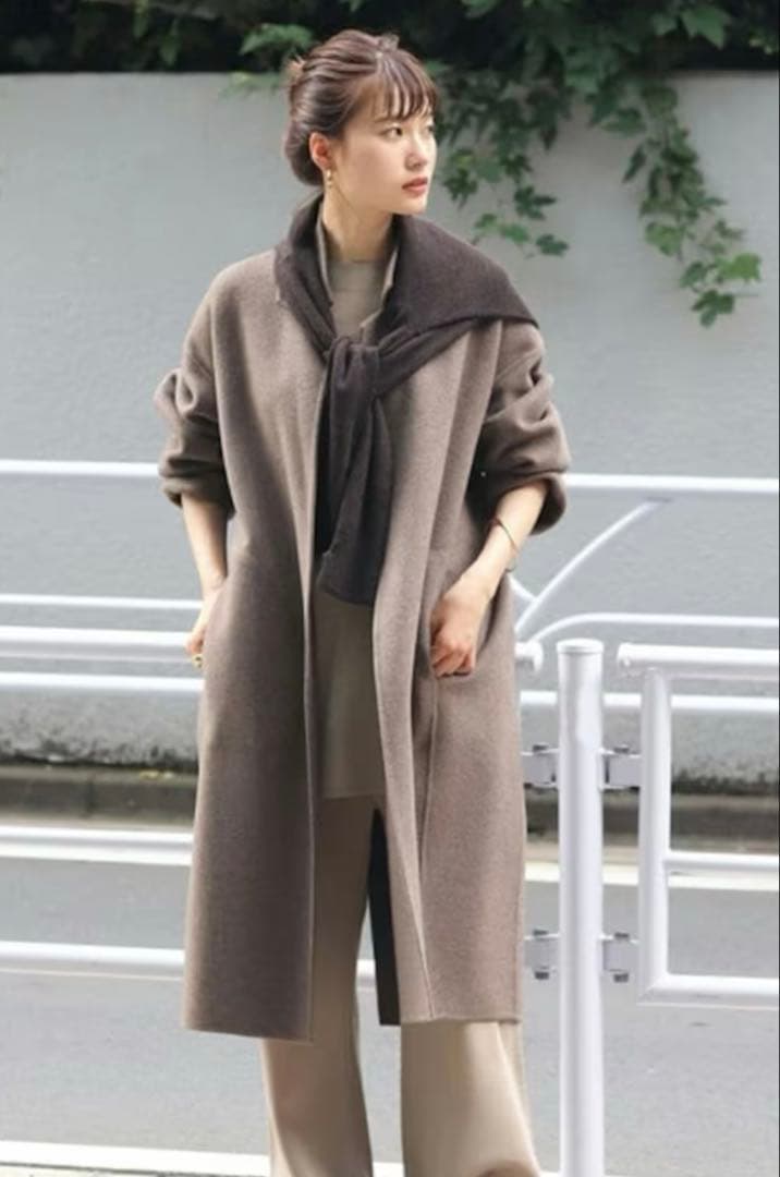 【美品】plage ハミルトンコクーンコート