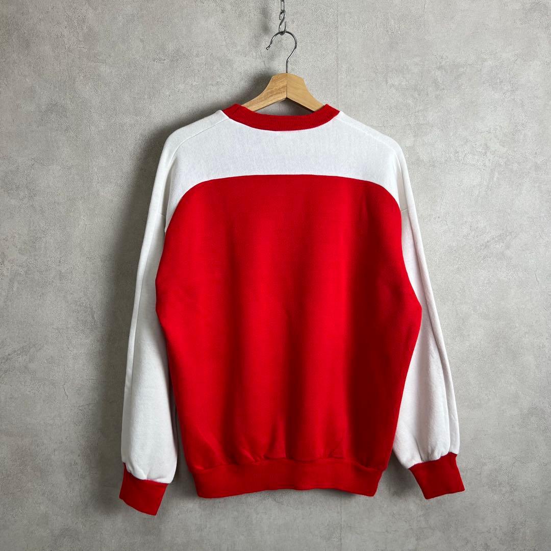 80s イタリア製 スウェットシャツ モトクロス レーシング vintage