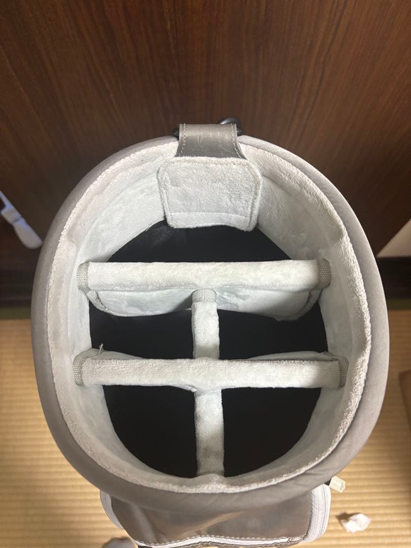 ブリーフィング　キャディバッグ　CR-06 #02 グレー　シルバー