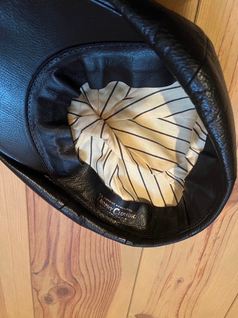 トロフィークロージング レザー　キャスケット