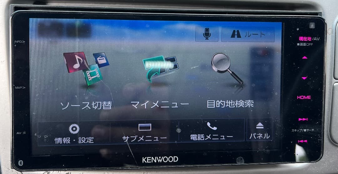KENWOOD MDV-Z704W *地図データ:2016年