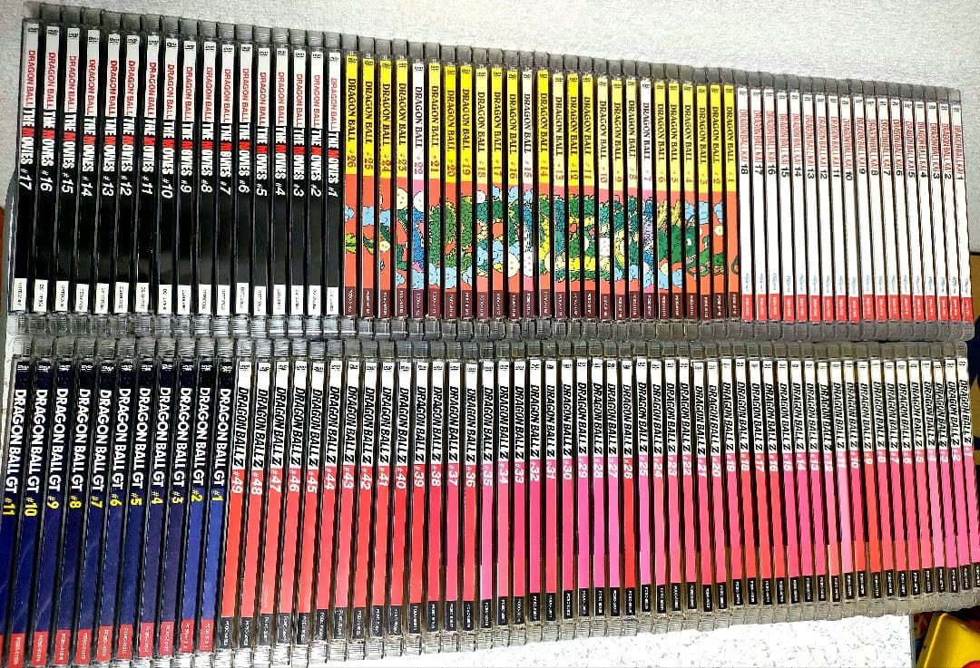 ドラゴンボール　DVDセット　パッケージ版　121巻セット！DragonBall