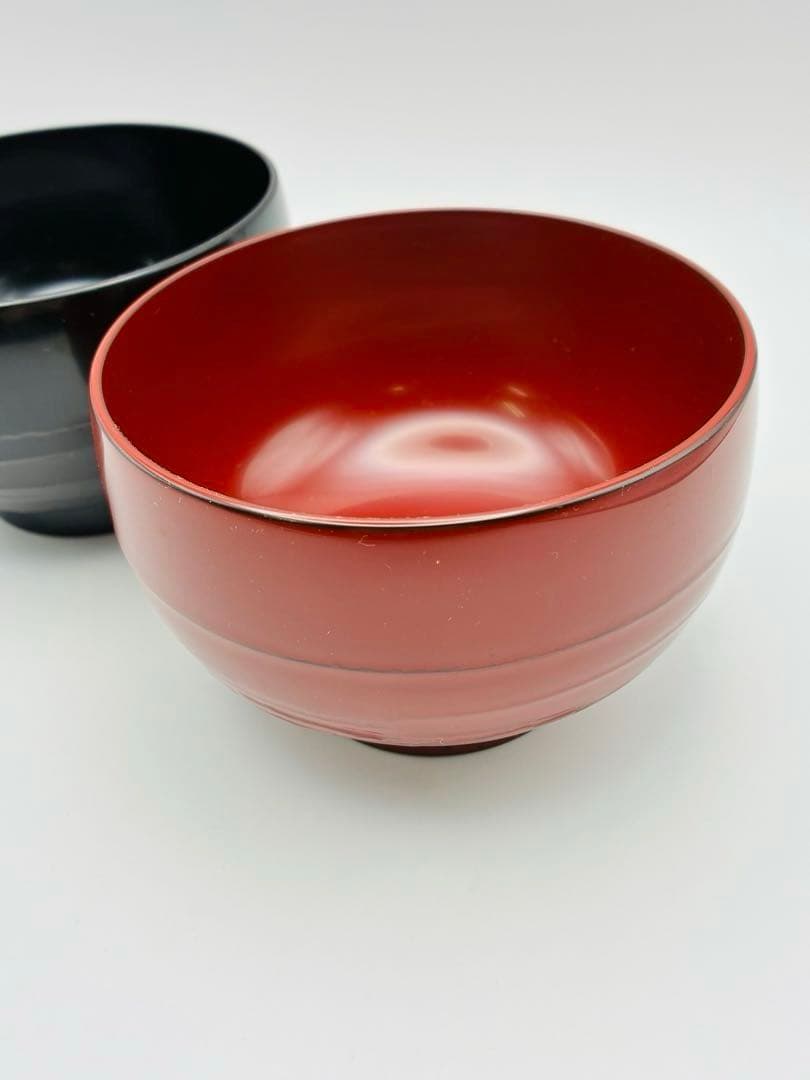 新品未使用　輪島塗　うるし工芸なかたに　漆器　黒　赤