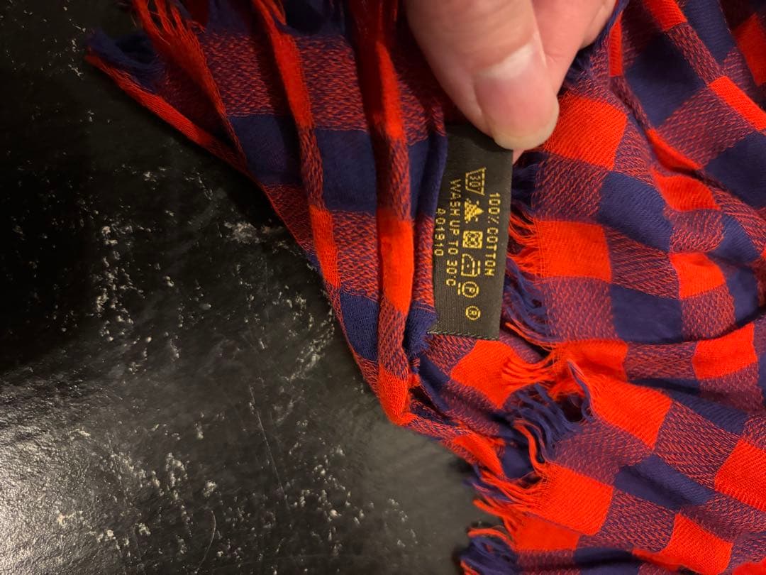 LOUISVUITTON 2012SS ダミエマサイ ストール