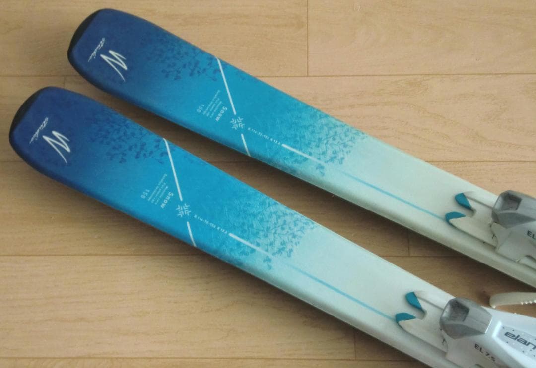 ■■11月限定■送料無料■ELAN■女性用スキーセット■158/25-25.5■