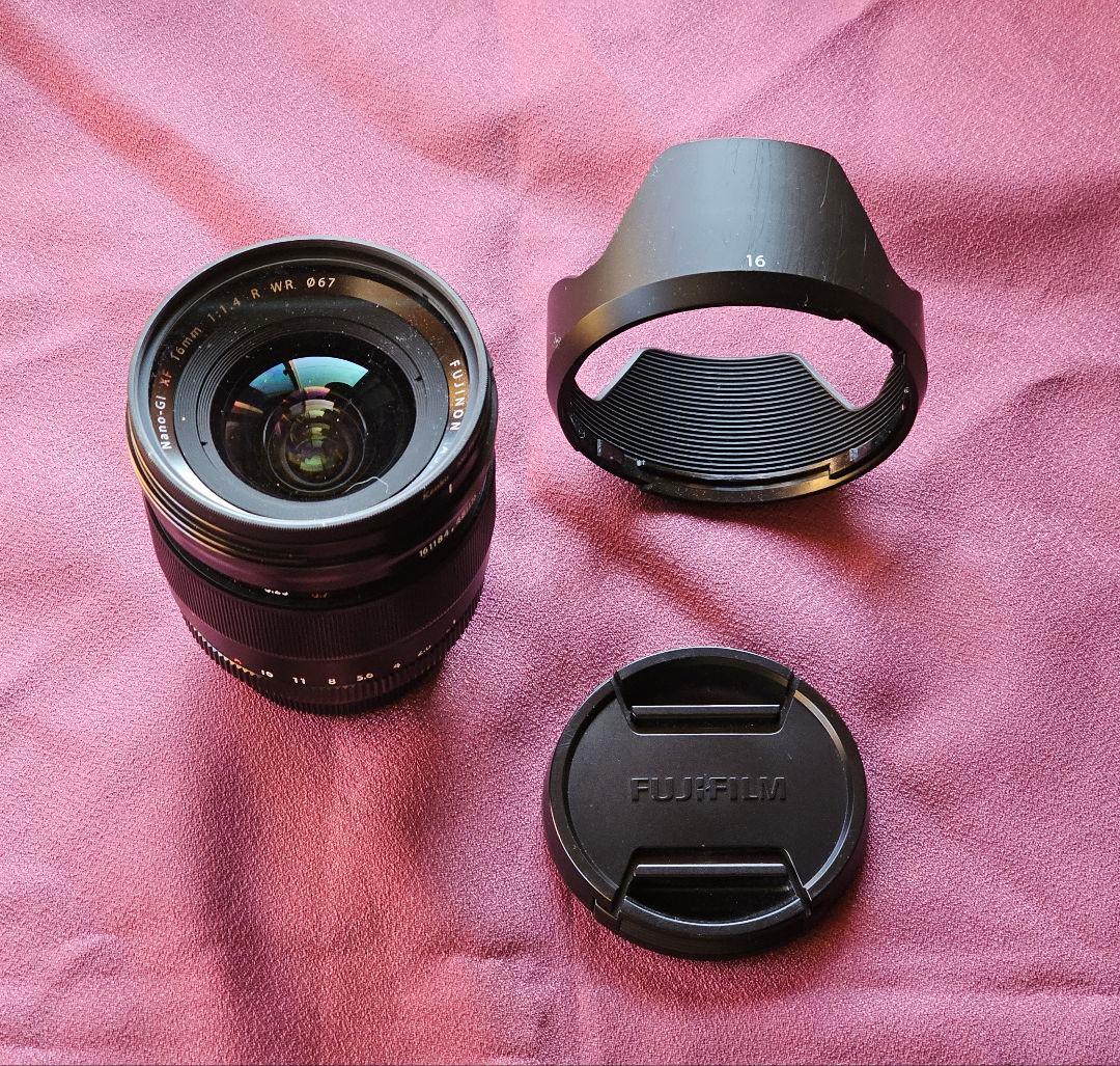 FUJIFILM XF 16 mm F1.4 WR デジカメレンズ