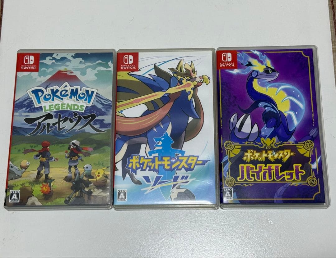 Nintendo Switch ポケモン 3作品セット