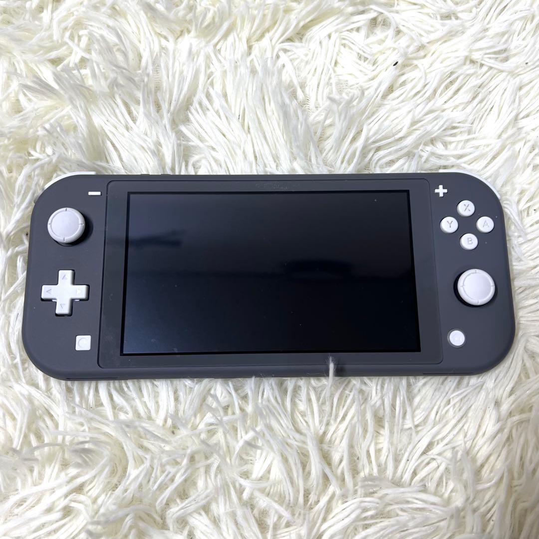 【数回程度使用のみ】 極美品 ニンテンドースイッチライト グレー 任天堂