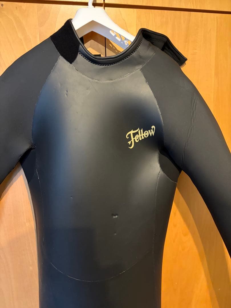 FELLOW セミドライ 5×3ウェットスーツ バックジップ メンズ 裏起毛