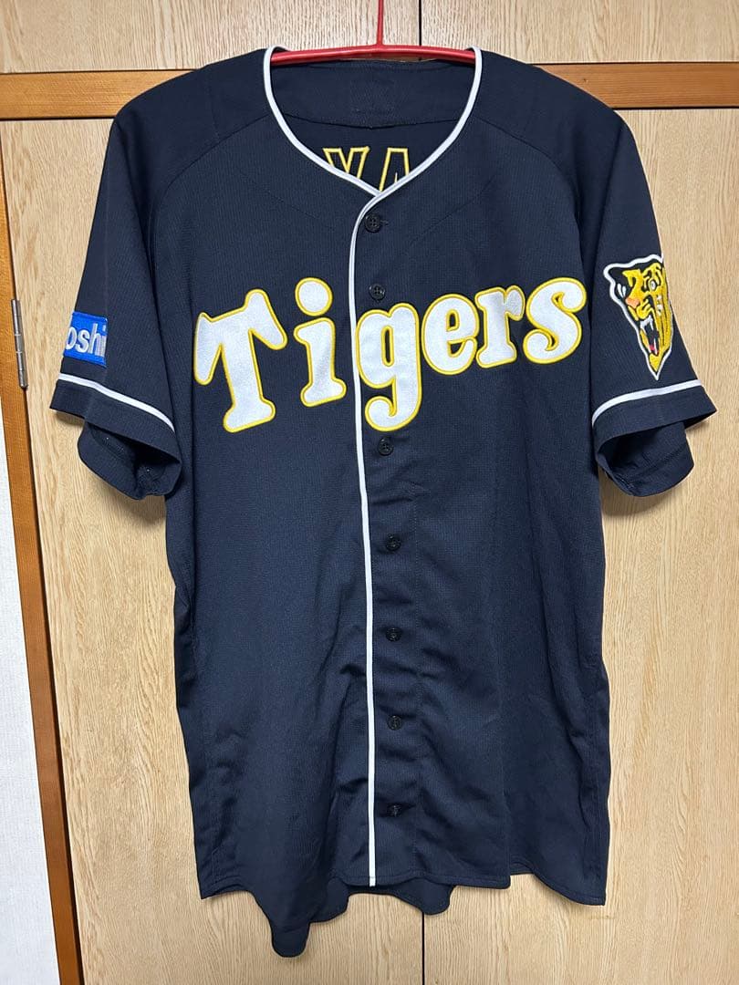 か*し様 MIZUNO 阪神タイガース プロコレユニ 2017ブラックユニフォー