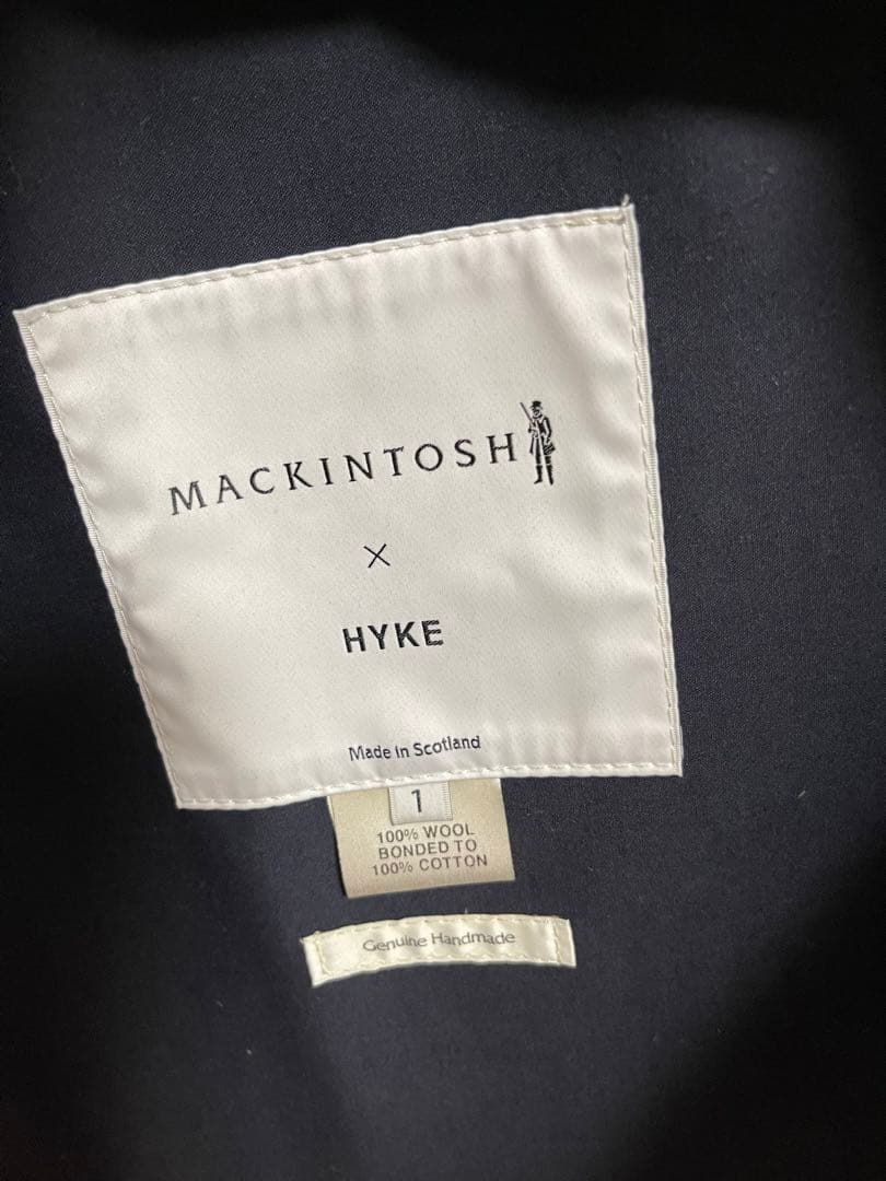 【希少】【美品】マッキントッシュハイク　ゴム引き　ライナー付き