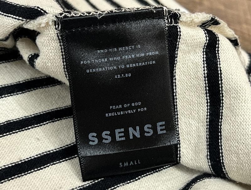 専用　限定 SSENSE フィアオブゴッド 4th ロング丈 肉厚 タンクトップ