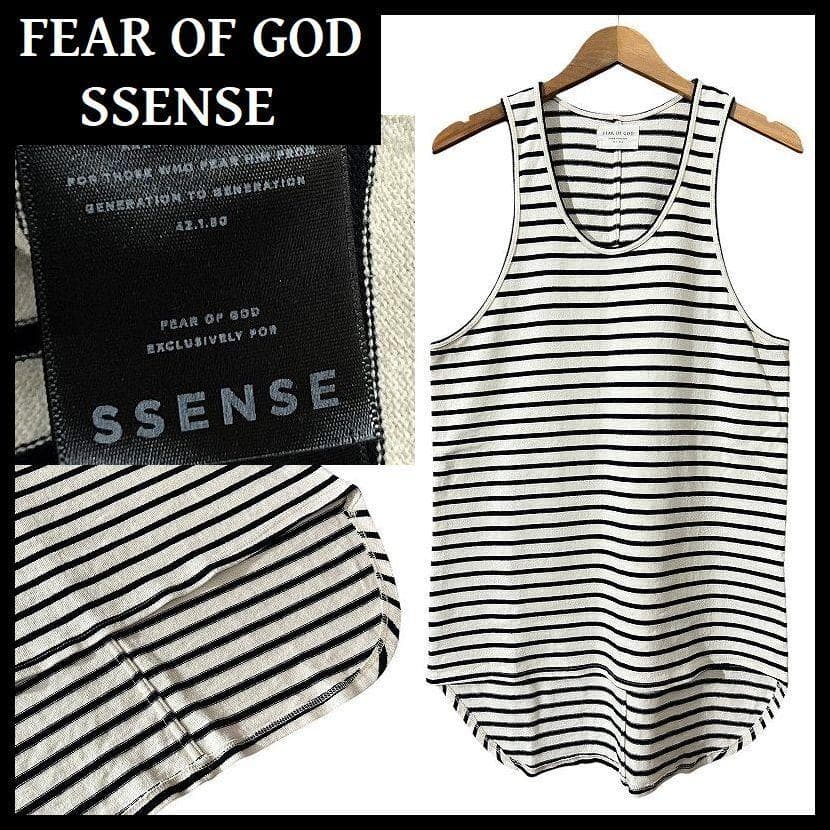 専用　限定 SSENSE フィアオブゴッド 4th ロング丈 肉厚 タンクトップ