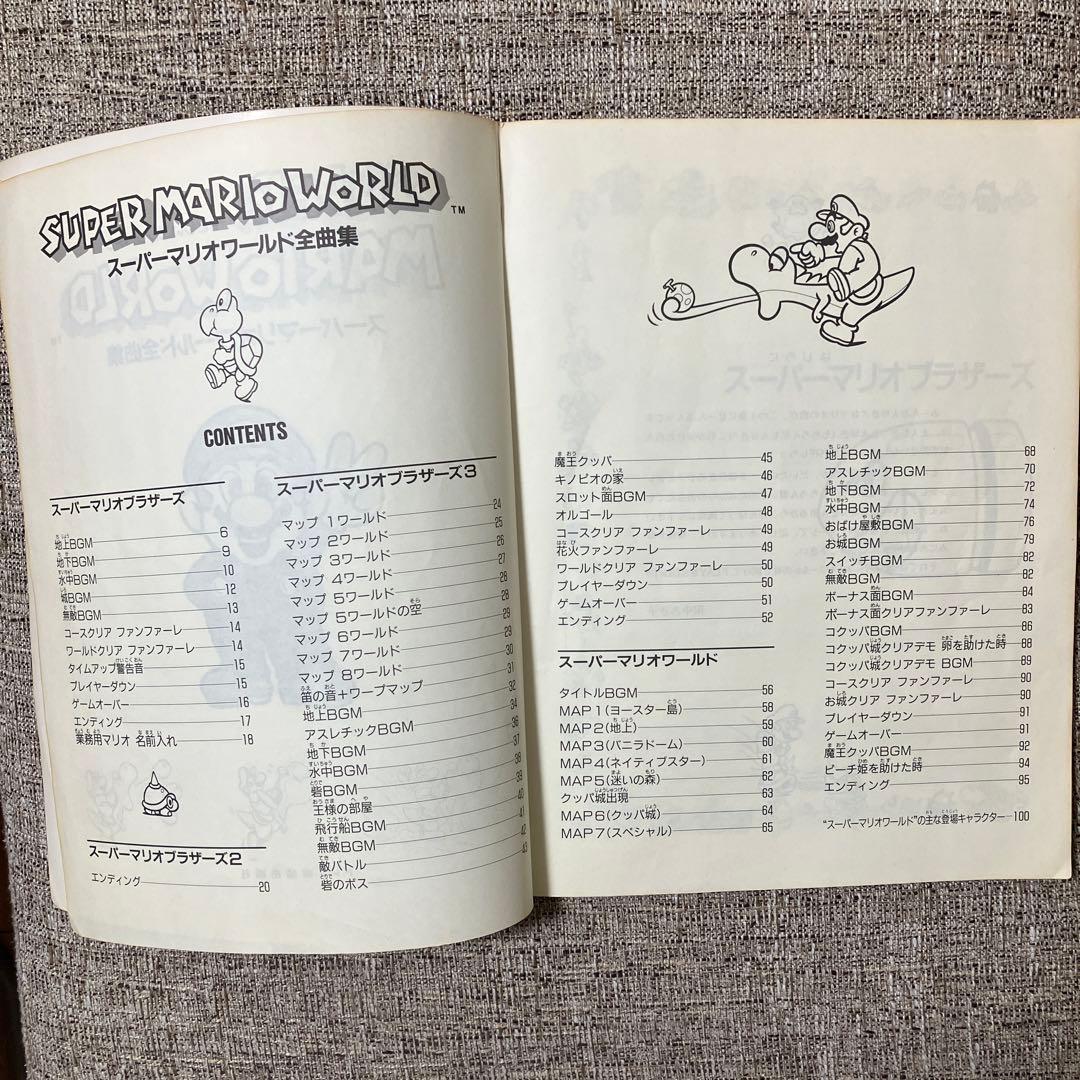 《激レアですが難あり》スーパーマリオワールド全曲集　やさしいエレクトーン