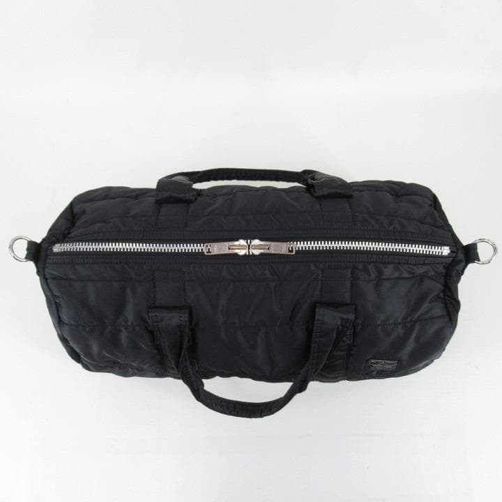 ポーター タンカー ドラムバッグ ボストンバッグ ブラック PORTER