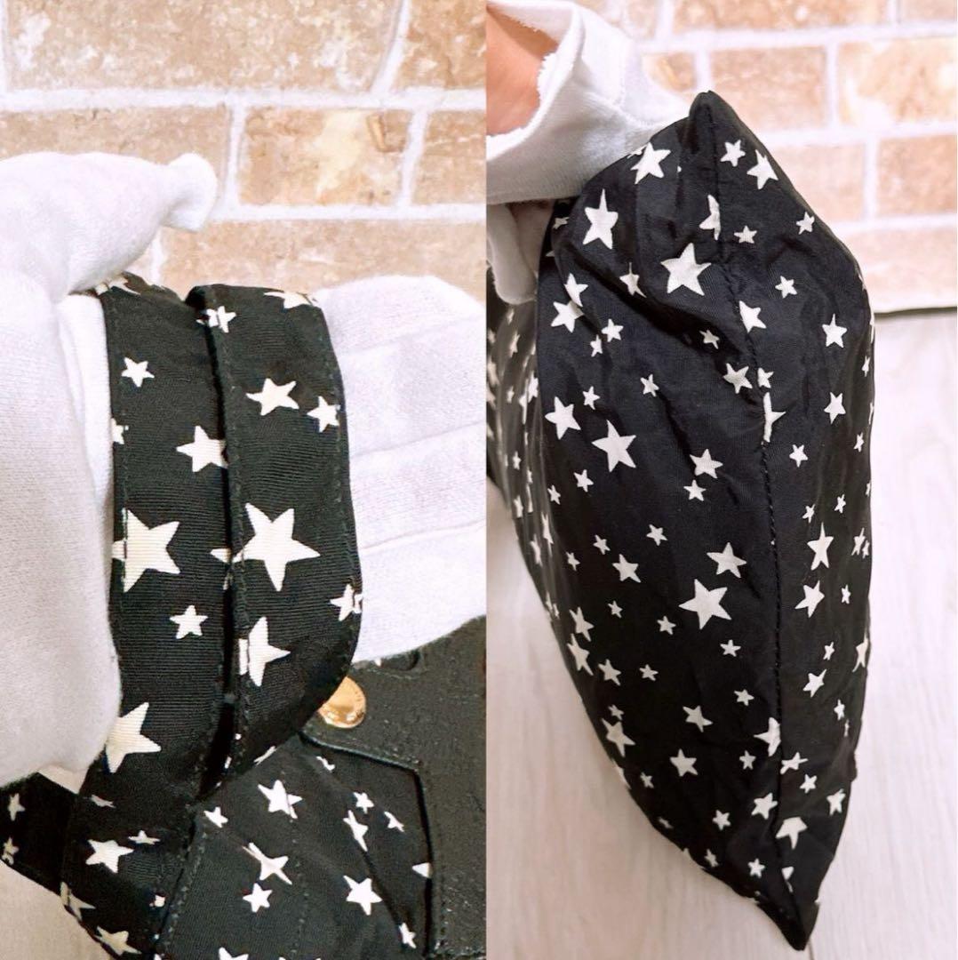 miu miu 星柄トートバッグエコバッグ折りたたみ　ほぼ未使用