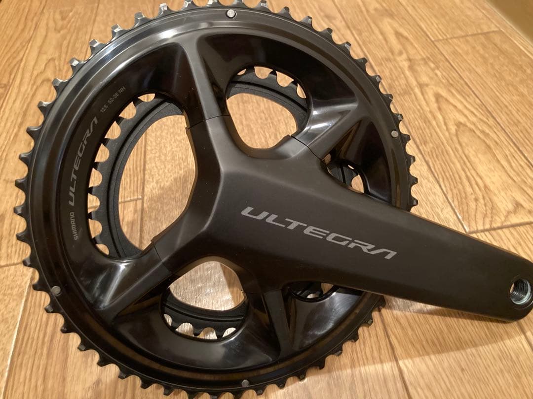 【美品】ULTEGRA fc-r8100（52/36）165mmショートクランク